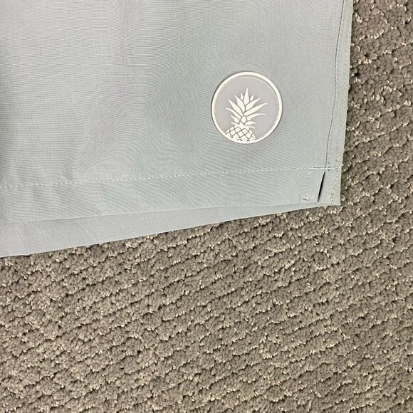 Chubbies The Grey Days 2 in 1 Shorts Swim Trunks Hybrid Mens Large Gray Athletic - Picture 2 of 13